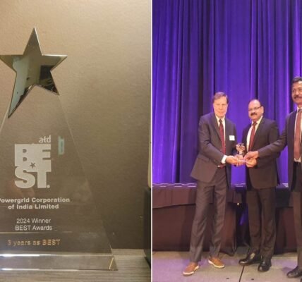POWERGRID receives global recognition for learning and development, honored at ATD Best Awards for the third time