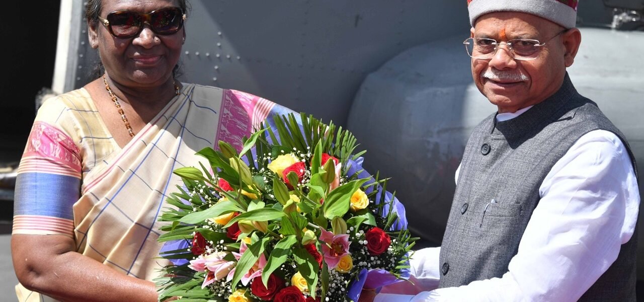 President Draupadi Murmu reached Shimla this morning on a five-day visit to Himachal Pradesh.