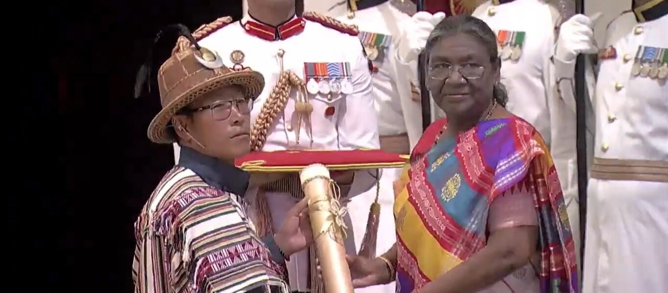 President confers 2 Padma Vibhushan, 9 Padma Bhushan and 56 Padma Shri awards at civil investiture ceremony