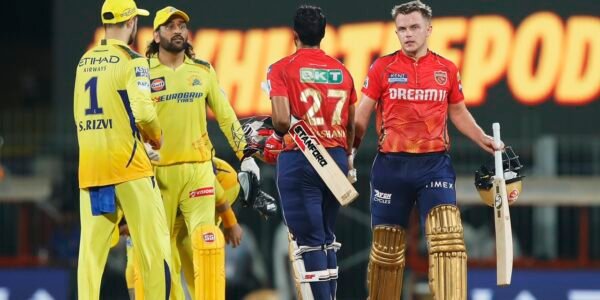Punjab Kings defeated Chennai Super Kings by seven wickets in IPL cricket.