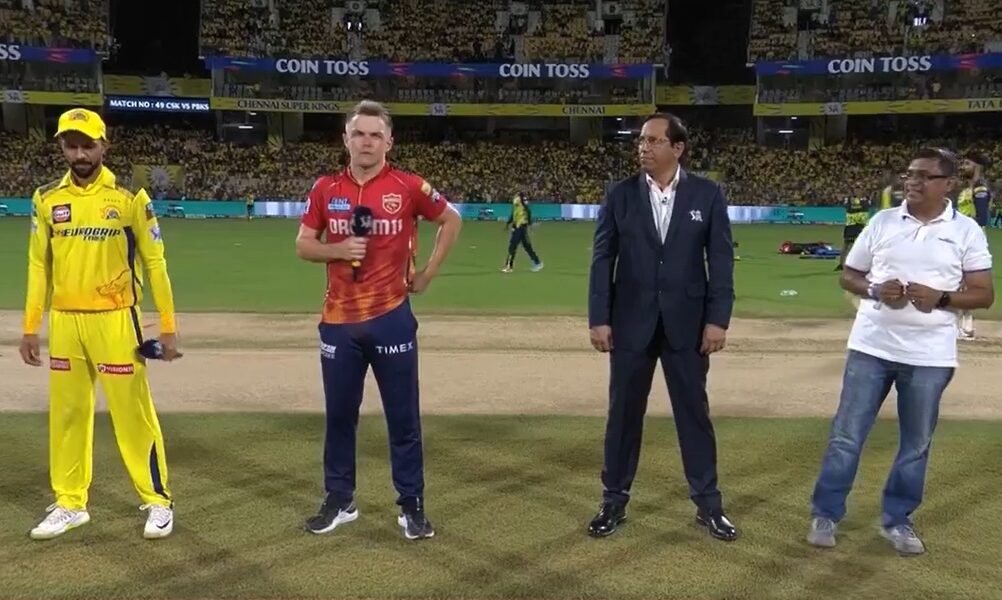 Punjab Kings won the toss and decided to bowl first against Chennai Super Kings.