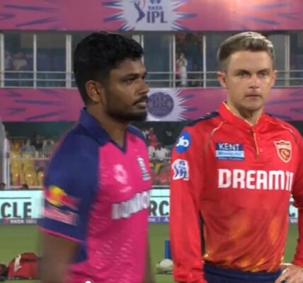 Rajasthan Royals won the toss and elected to bat against Punjab Kings