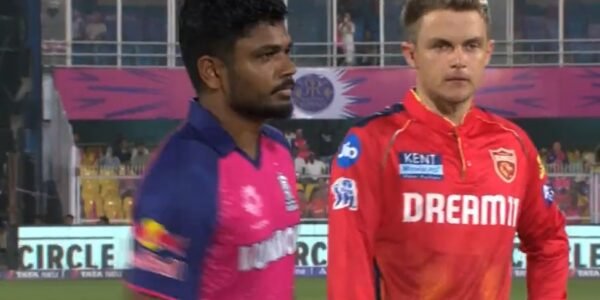 Rajasthan Royals won the toss and elected to bat against Punjab Kings