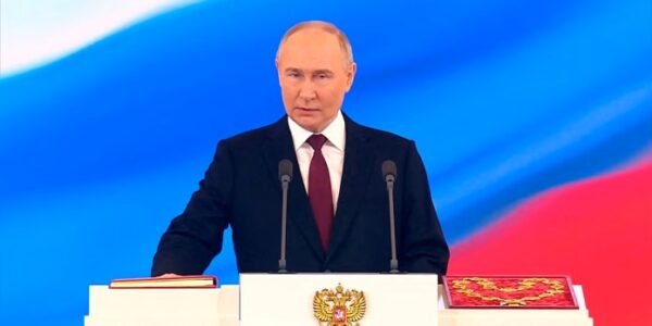 Russian President Vladimir Putin took oath as President for a new six-year term