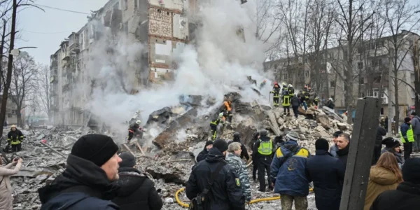 Seven people killed in a missile attack in the Ukrainian city of Kharkiv