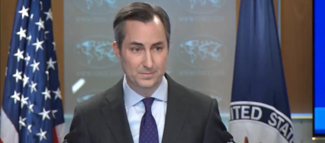 State Department spokesperson Matthew Miller