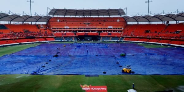 Sunrisers Hyderabad has qualified for the play-offs in IPL cricket.