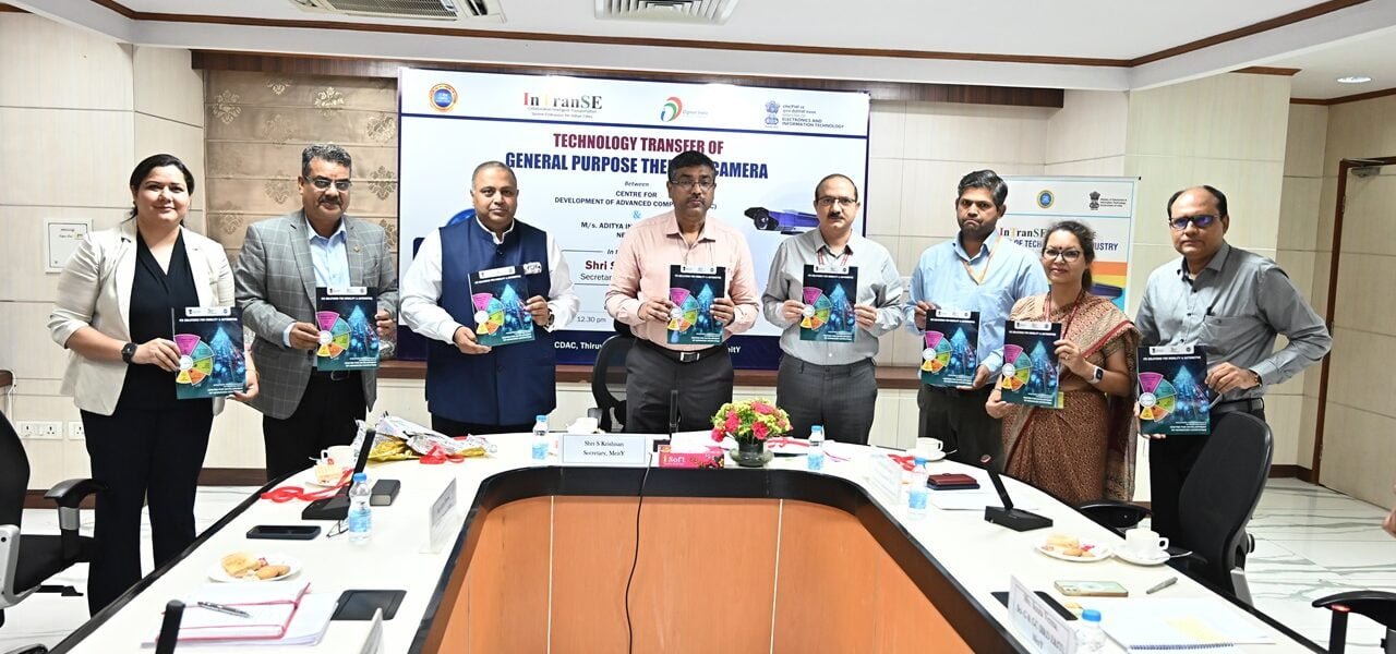 TOT launch of Intelligent Transportation System (ITS) technologyproduct booklet and thermal camera for industry