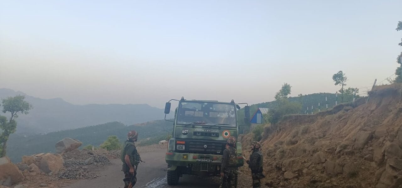 Terrorists attack convoy of Indian Air Force vehicles in Poonch district of Jammu and Kashmir