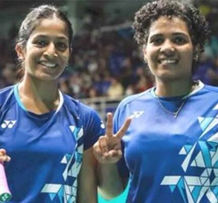Trisha Jolly and Gayatri Gopichand