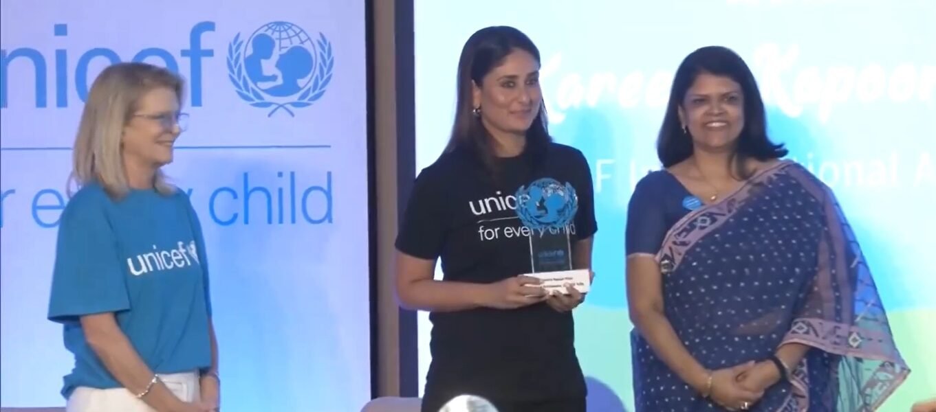 UNICEF (India) appoints Bollywood actress Kareena Kapoor Khan as its new National Ambassador