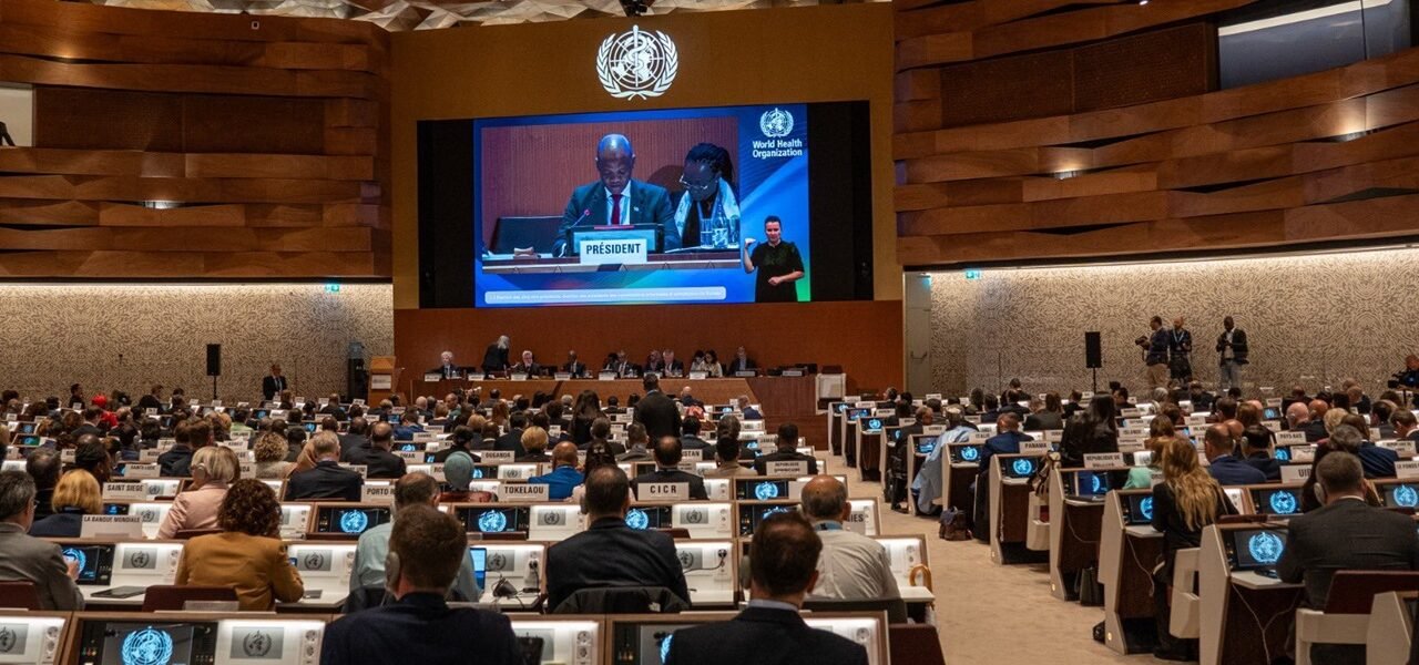 Union Health Secretary Apurva Chandra addressed Committee A of the World Health Assembly (WHA) in Geneva