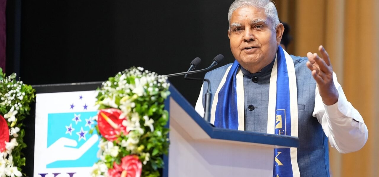 Vice President addresses the 14th Convocation of KLE Academy of Higher Education and Research (KAHER), Belagavi