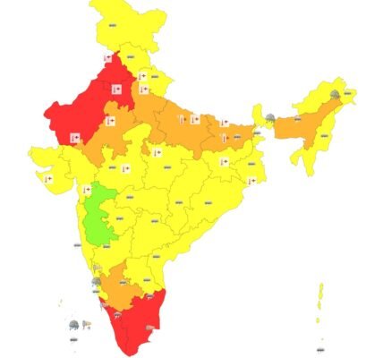 aaj ka mausam kaisa rahega, tapman kitna hai 19 May 2024