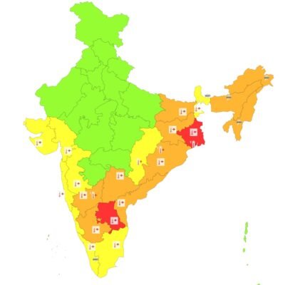 aaj ka mausam kaisa rahega, tapman kitna hai 2 May 2024