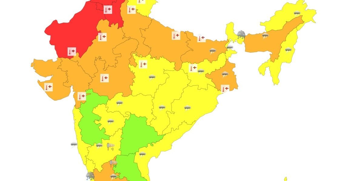 aaj ka mausam kaisa rahega, tapman kitna hai 20 May 2024