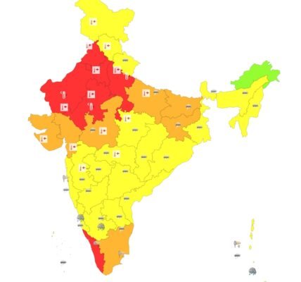 aaj ka mausam kaisa rahega, tapman kitna hai 22 May 2024