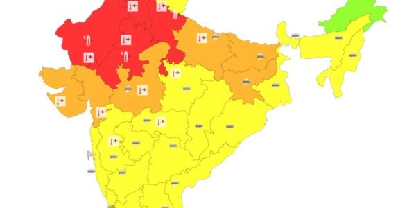 aaj ka mausam kaisa rahega, tapman kitna hai 22 May 2024