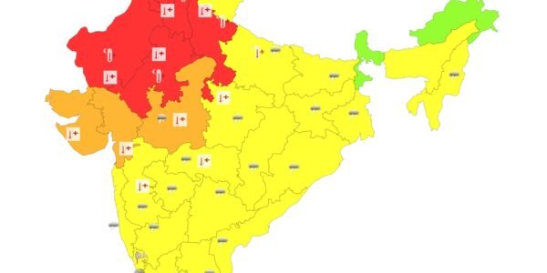 aaj ka mausam kaisa rahega, tapman kitna hai 23 May 2024