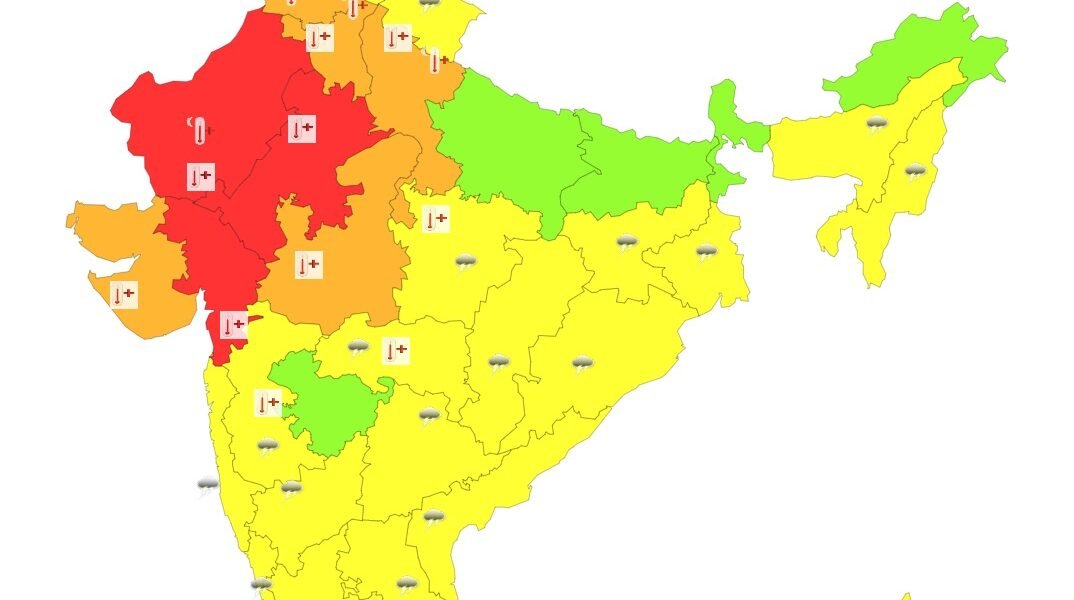 aaj ka mausam kaisa rahega, tapman kitna hai 24 May 2024