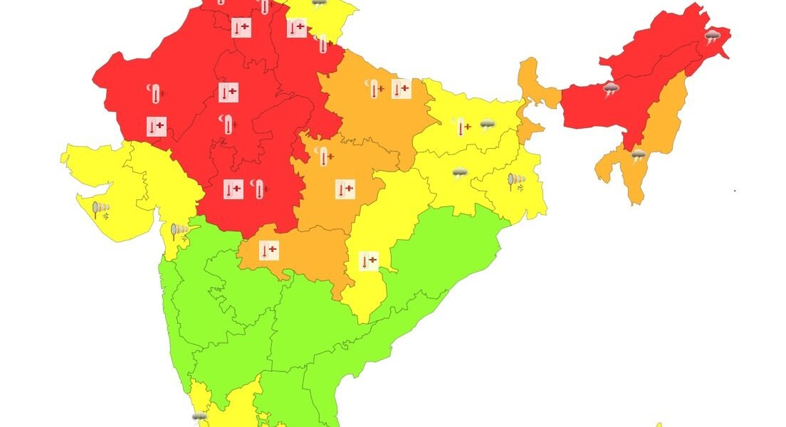aaj ka mausam kaisa rahega, tapman kitna hai 28 May 2024