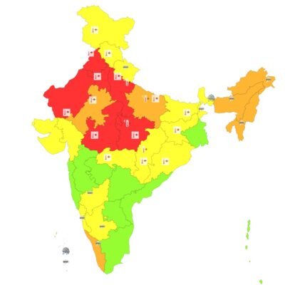 aaj ka mausam kaisa rahega, tapman kitna hai 29 May 2024