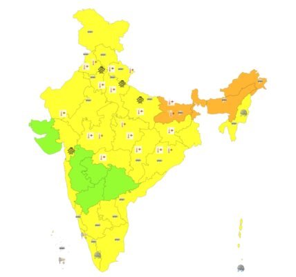 aaj ka mausam kaisa rahega, tapman kitna hai 31 May 2024