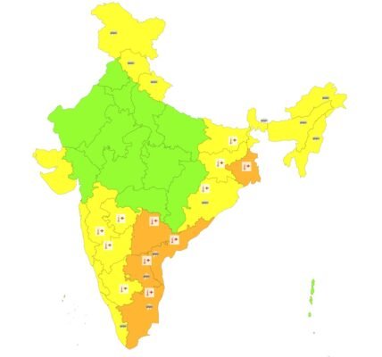 aaj ka mausam kaisa rahega, tapman kitna hai 4th May 2024