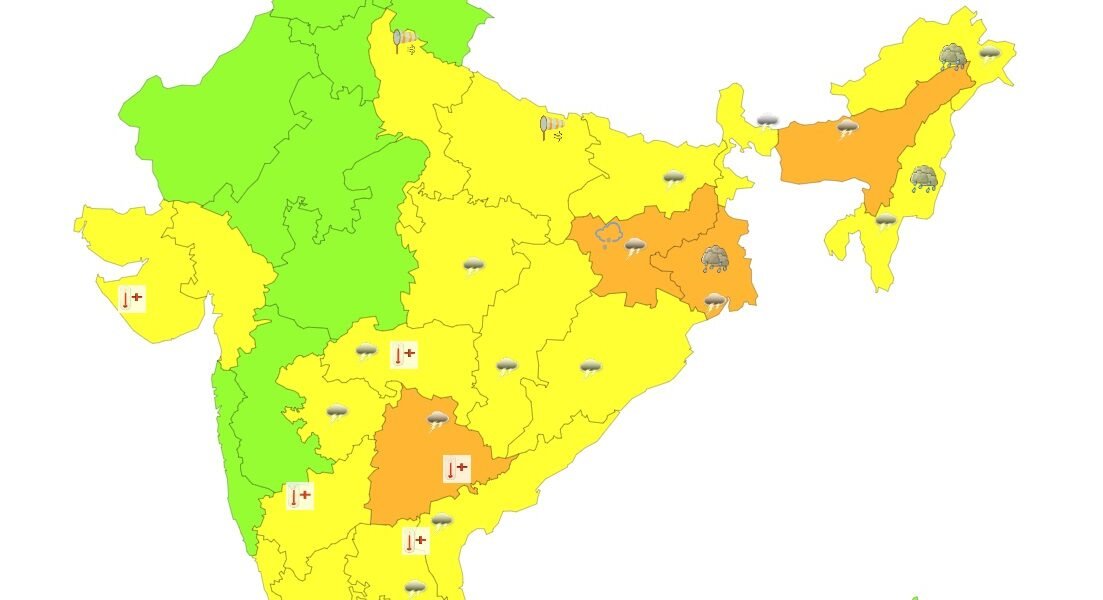 aaj ka mausam kaisa rahega, tapman kitna hai 6th May 2024