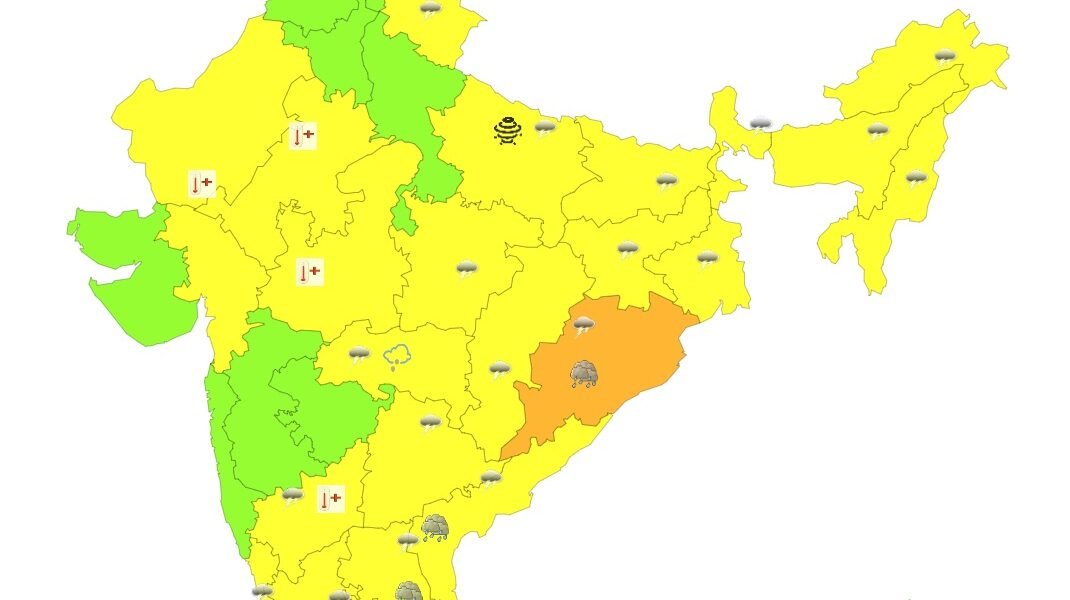 aaj ka mausam kaisa rahega, tapman kitna hai 8 May 2024
