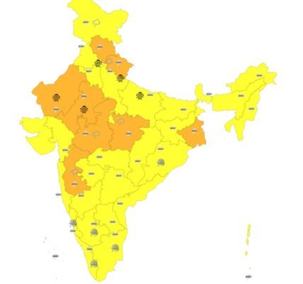 aaj ka mausam ki jankari, tapman kitna degree 11 May 2024