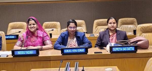 loud voices of elected women representatives of Panchayati Raj Institutions echoed in the hallowed halls of the United Nations Headquarters in New York