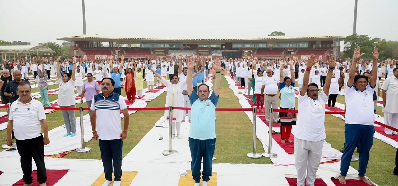 10th International Yoga Day being celebrated across the world