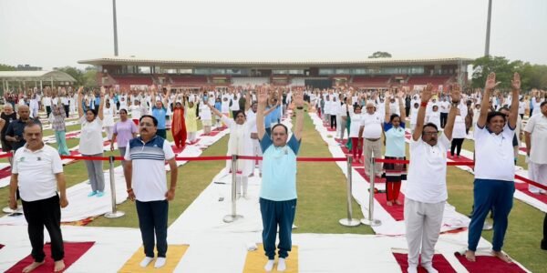 10th International Yoga Day being celebrated across the world