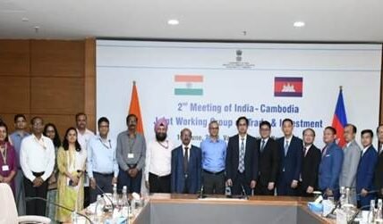 2nd meeting of India-Cambodia Joint Working Group on Trade & Investment held in New Delhi