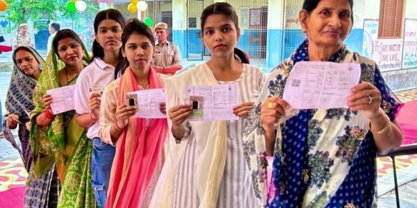 62.36 percent voting took place yesterday in the seventh and final phase of the Lok Sabha elections