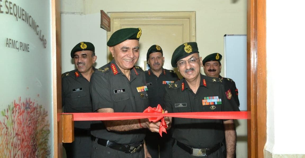 A Genome Sequencing Laboratory equipped with state-of-the-art next generation genome sequencing facilities was inaugurated at Armed Forces Medical College, Pune