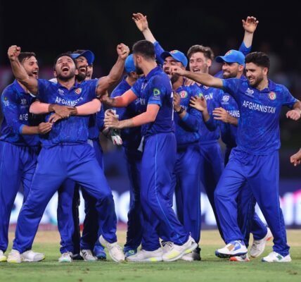 Afghanistan created a big upset by defeating Australia by 21 runs in the T20 World Cup Super Eight stage match