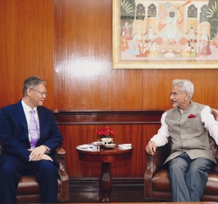 Amid the ongoing tension in India-China relations, External Affairs Minister S Jaishankar met the Chinese Ambassador