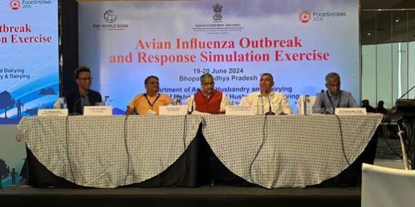 Animal Husbandry Department collaborates with World Bank for Avian Influenza Outbreak and Response Simulation Exercise in Bhopal