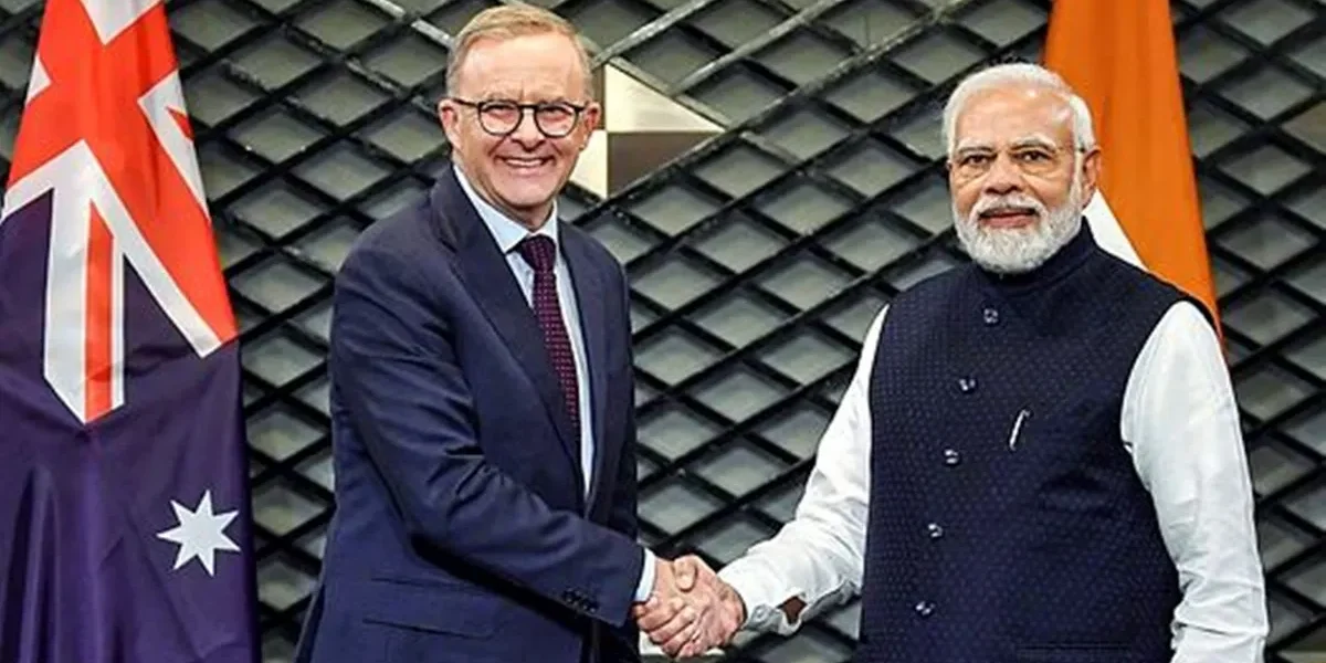 Australian PM Anthony Albanese congratulated PM Narendra Modi over the telephone today