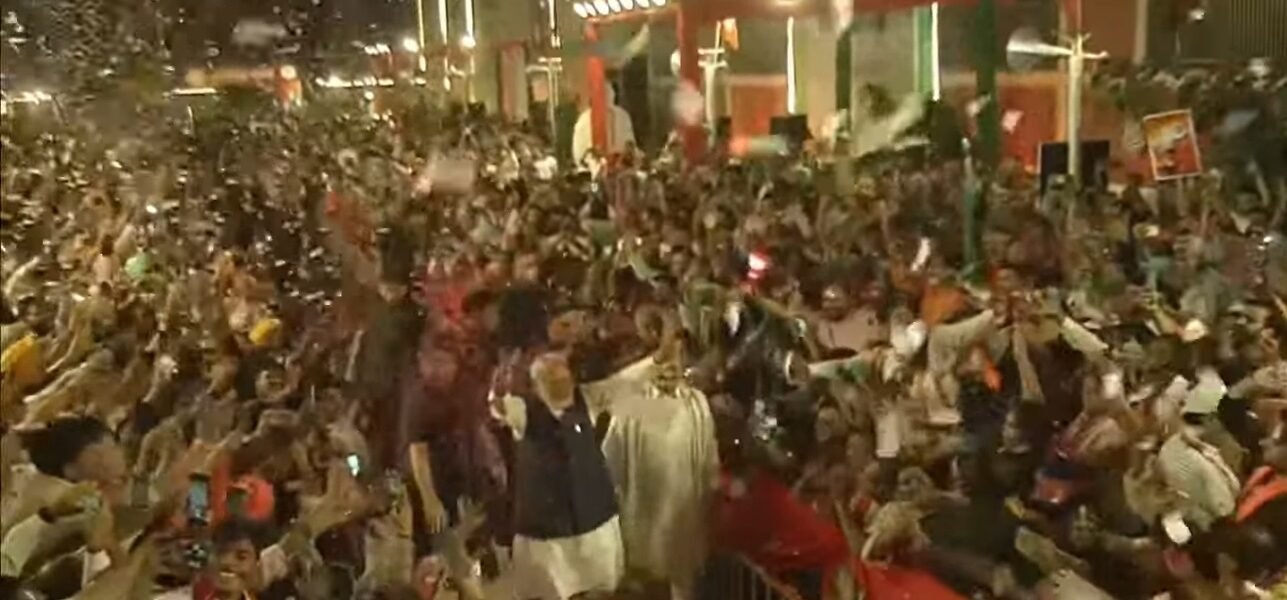 BJP wins the Lok Sabha elections