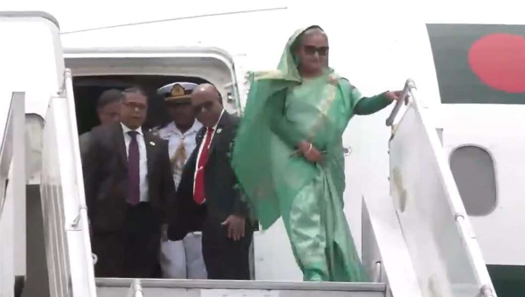 Bangladesh PM Sheikh Hasina arrives in New Delhi to attend the swearing-in ceremony of PM-designate Narendra Modi