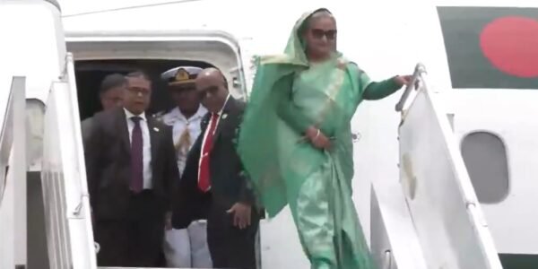 Bangladesh PM Sheikh Hasina arrives in New Delhi to attend the swearing-in ceremony of PM-designate Narendra Modi