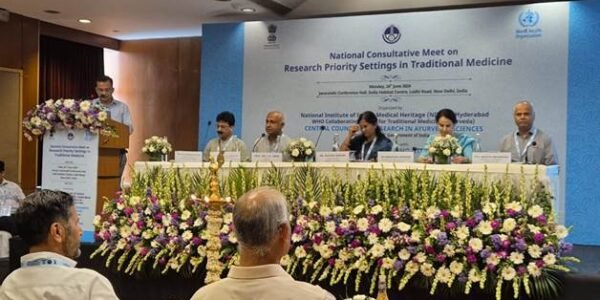 Central Council for Research in Ayurvedic Sciences organized National Consultation Meeting on Traditional Medicine