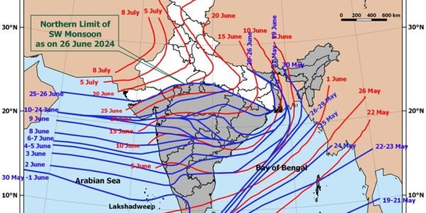 Conditions are favorable for further advance of southwest monsoon into most parts of northern India - IMD