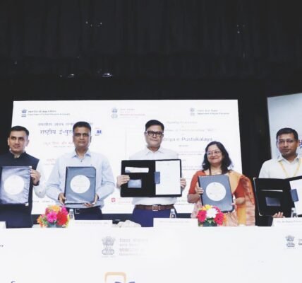 Department of School Education signs MoU with National Book Trust under Department of Higher Education to develop Institutional Structure for National e-Library
