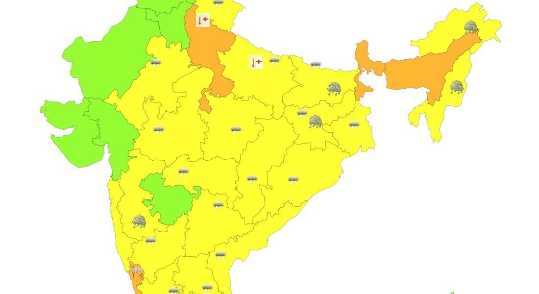 Due to western disturbance, North India is expected to get partial relief from severe rain from tomorrow till June 21 IMD
