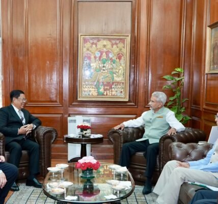 EAM Dr. Jaishankar discussed India's deep concern at the ongoing violence and instability in Myanmar along the Indian border with Myanmar Foreign Minister