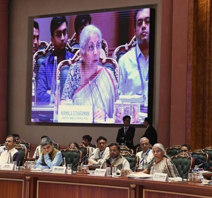 Finance Minister Nirmala Sitharaman chairs Pre-Budget consultation with Finance Ministers of StatesUTs (with Legislature) for taking suggestions for Union Budget 2024-25